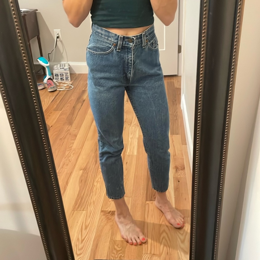 Vintage Levis Orange Tab “mom” jeans